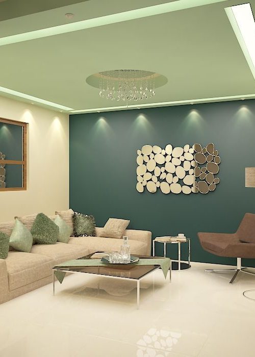 sala color verde